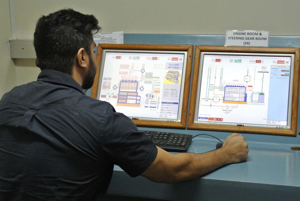 Liquid Cargo Handling Simulator for Oil Tanker
